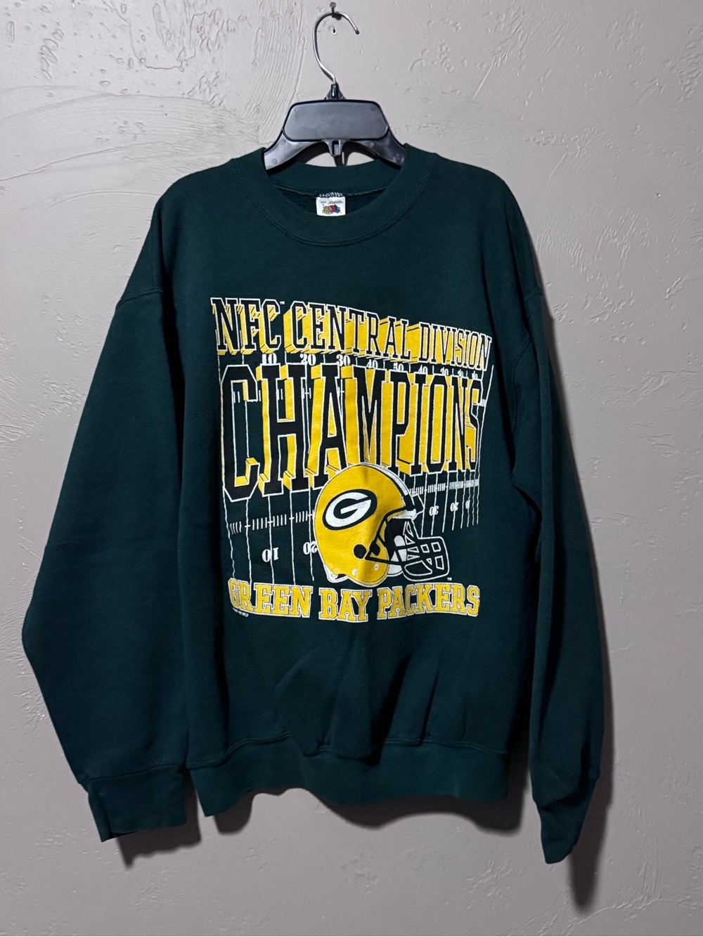 Vintage 1997 Green Bay Packers Crewneck Sweatshirt Large Made in USA